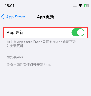 鼎湖苹果15维修中心如何让iPhone15APP自动更新